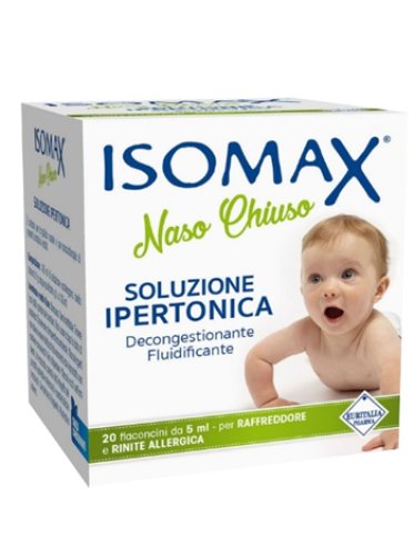 Isomax naso chiuso soluzione ipertonica 20 flaconcini
