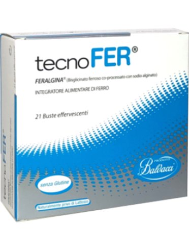 Tecnofer integratore ferro 21 bustine effervescenti