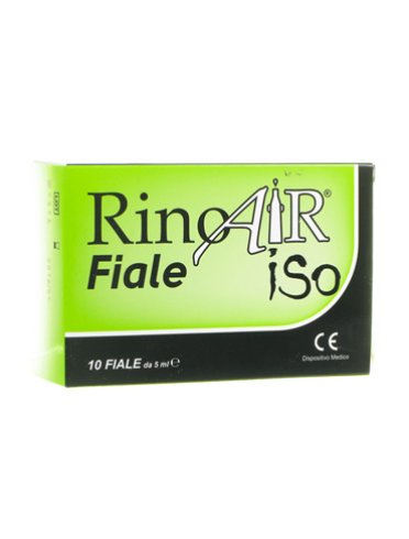 Rinoair iso - soluzione isotonica decongestionante - 10 fiale x 5 ml