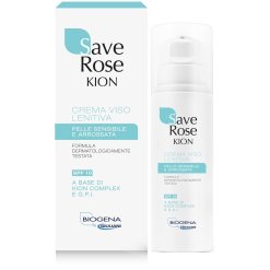 Biogena Save Rose Kion - Crema Viso Lenitiva e Disarrossante - 50 ml