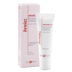 Beniaz Emulgel 5% - Crema Dermatologico per il Trattamento dell'Acne - 30 ml