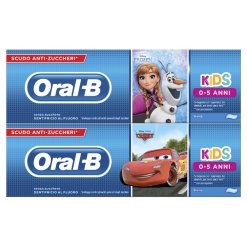 Oral-B Junior - Dentifricio per Bambini da 0-5 Anni Edizione Frozen & Cars - 75 ml
