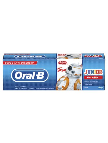 Oral-b junior - dentifricio per bambini da 6-12 anni edizione star wars - 75 ml