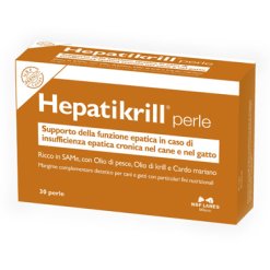 Hepatikrill Mangime Complementare Cani e Gatti 30 Perle
