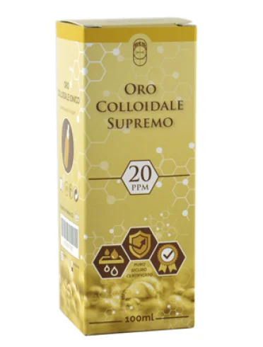 Oro colloidale supremo 20ppm Oro colloidale supremo 20ppm