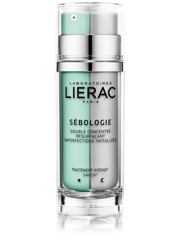 Lierac sebologie - crema viso giorno e notte concentrata purificante - 30 ml