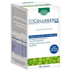 Esi BioCollagenix - Integratore di Collagene Marino per la cura della Pelle - 120 Compresse