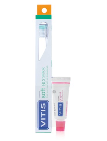 Vitis spazzolino soft access + dentifricio gingival 15 ml