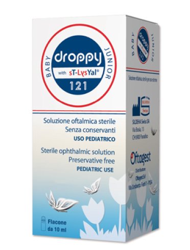 Droppy 121 multidose 10 ml soluzione oftalmica senza conservanti uso pediatrico
