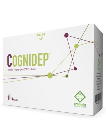 Cognidep - integratore per sistema nervoso - 14 bustine