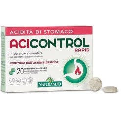 Acicontrol Rapid Integratore per Acidità Gastrica 20 Compresse