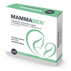 Mammaben - Integratore per il Benessere delle Neomamme - 15 Stick Pack