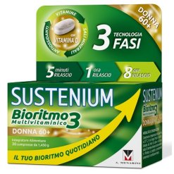 Sustenium Bioritmo3 Donna 60+ Complesso Multivitaminico 30 Compresse