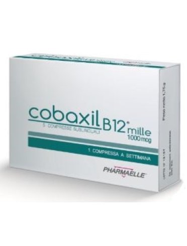 Cobaxil b12 1000mcg integratore vitamina b12 5 compresse