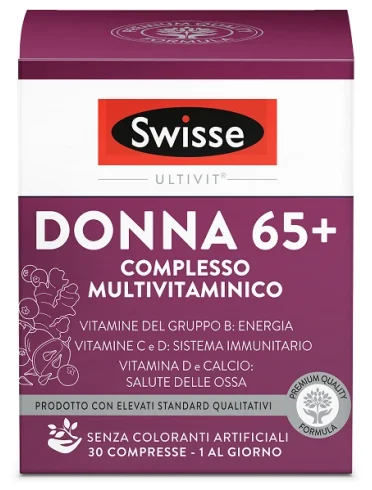 Swisse donna 65+ complesso multivitaminico 30 compresse Swisse donna 65+ complesso multivitaminico 30 compresse