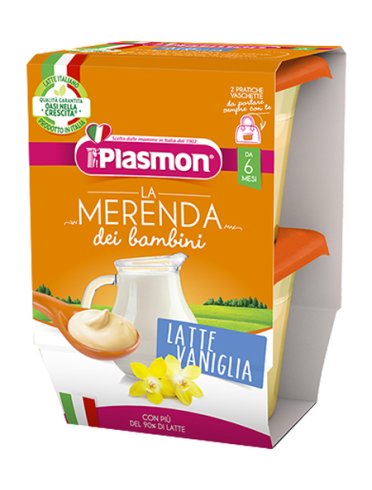 Plasmon latte vaniglia as 2 x 120 g