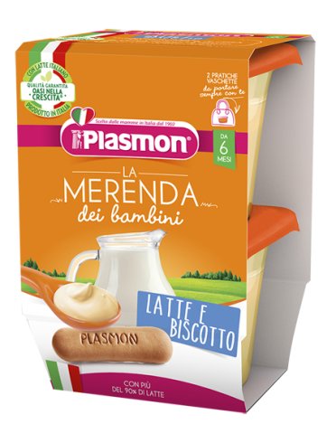 Plasmon latte biscotto as 2 x 120 g