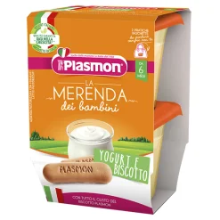 PLASMON YOGURT BISCOTTI AS 2 X 120 G