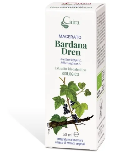 Caira bardanadren macerato idroalcolico bio gocce 50 ml Caira bardanadren macerato idroalcolico bio gocce 50 ml