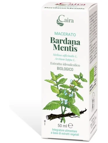 Caira bardanamentis macerato idroalcolico bio gocce 50 ml