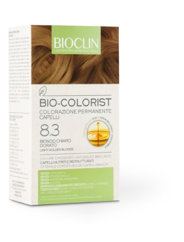 Bioclin bio colorist colorazione permanente biondo chiaro dorato