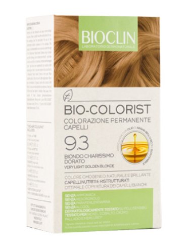 Bioclin bio colorist colorazione permanente biondo chiarissimo dorato