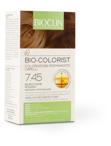 Bioclin bio colorist colorazione permanente biondo rame mogano