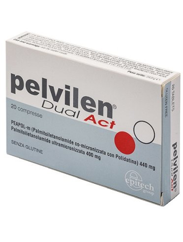Pelvilen dual act - integratore dolore pelvico - 20 compresse