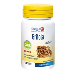 LongLife Grifola Bio 500 mg - Integratore per Sistema Immunitario - 60 Capsule