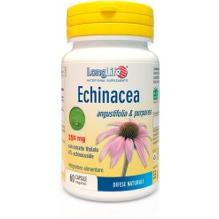 LongLife Echinacea 350 mg - Integratore Difese Immunitarie - 60 Capsule Vegetali