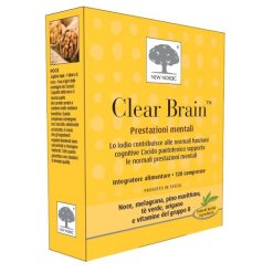 Clear Brain Integratore Funzione Cognitiva 120 Compresse