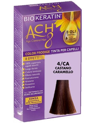 Biokeratin ach8 color prodige 4/ca castano caramello