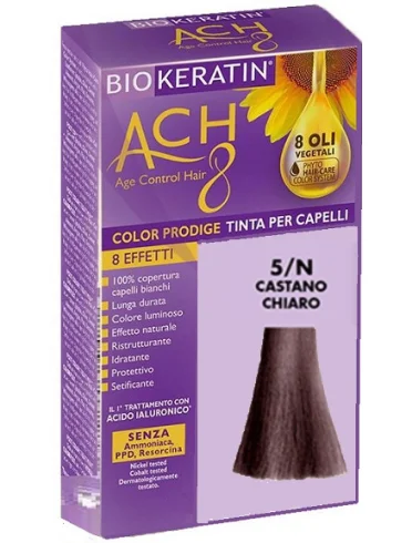 Biokeratin ach8 color prodige 5/n castano chiaro Biokeratin ach8 color prodige 5/n castano chiaro