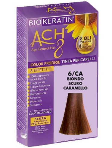 Biokeratin ach8 color prodige 6/ca biondo scuro caramello