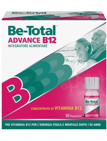 Be-total advance b12 integratore 30 flaconcini