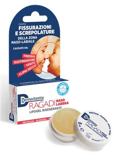 Dermovitamina ragadi - gel rigenerante naso e labbra - 8 ml