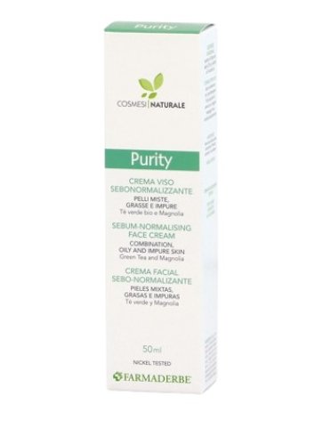 Purity crema viso sebonormaliz