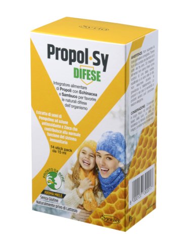 Propol-sy difese - integratore per difese immunitarie - 14 stick