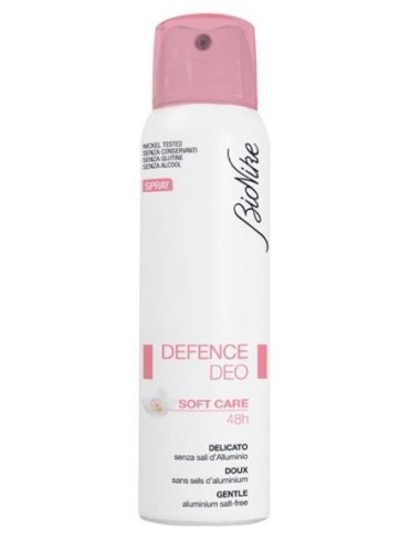 Bionike defence body - deodorante soft care 48h spray - 150 ml