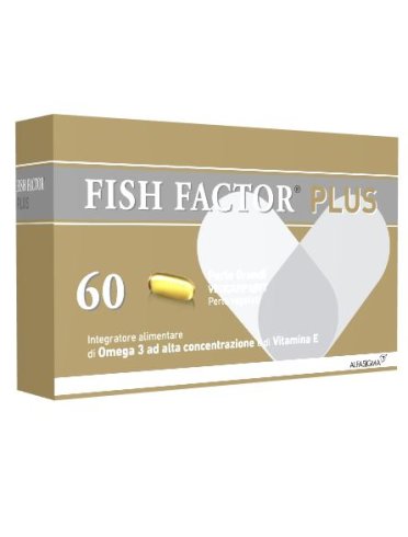 Fish factor plus - integratore alimentare per la salute del cuore - 60 perle grandi