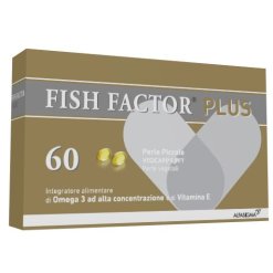 Fish Factor Plus - Integratore Alimentare per la Salute del Cuore - 60 Perle Piccole