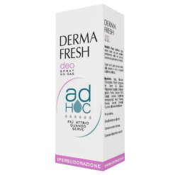 Dermafresh Ad Hoc - Deodorante Spray No Gas Ipersudorazione - 100 ml