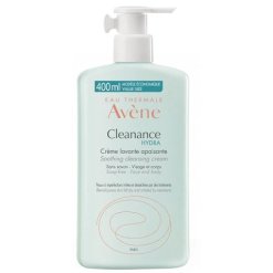 Avene Cleanance Hydra - Crema Viso Detergente per Pelli Sensibili - 400 ml