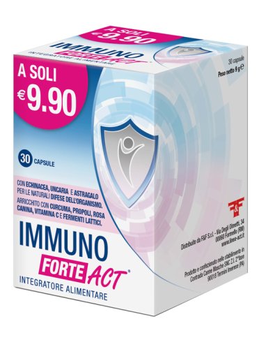 Immuno active forte integratore difese immunitarie 30 capsule
