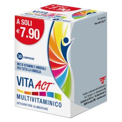 Vita Act Multivitaminico Integratore 30 Compresse
