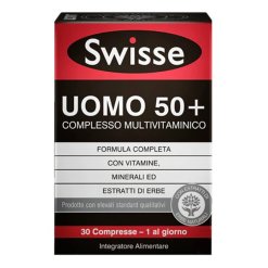 Swisse Uomo 50+ Complesso Multivitaminico 30 Compresse