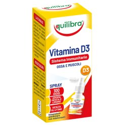 Vitamina D3 Spray Integratore Ossa e Muscoli 13 ml