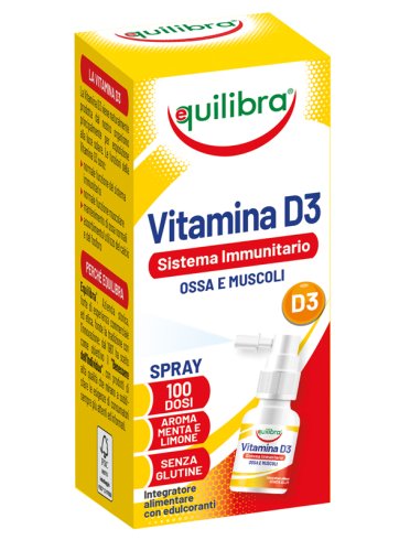 Vitamina d3 spray integratore ossa e muscoli 13 ml