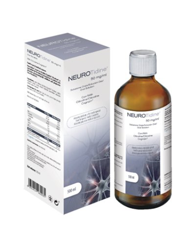 Neurotidine 50mg/ml - dispositivo per trattamento di soggetti affetti da glaucoma - soluzione orale 500 ml