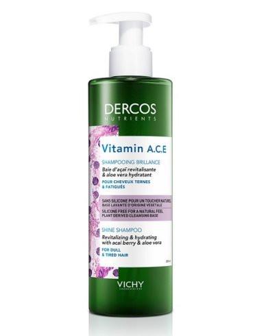 Vichy dercos nutrients - shampoo illuminante capelli - 250 ml